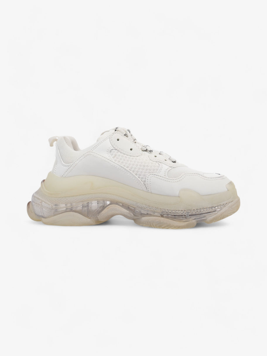 Balenciaga Triple S Clear Sole White Mesh EU 40 UK 7 Image 4