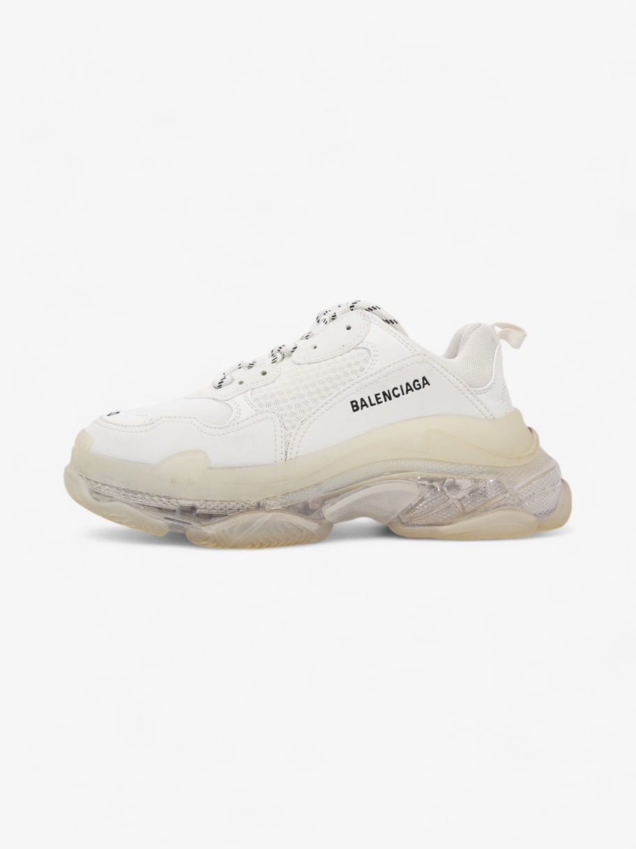 Balenciaga Triple S Clear Sole White Mesh EU 40 UK 7 Image 5