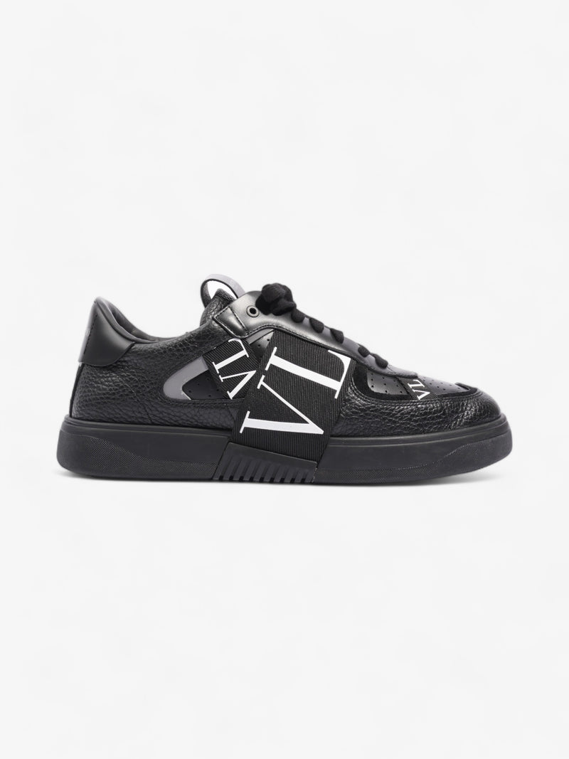  VLTN Logo Sneakers Black / White Leather EU 44 UK 10