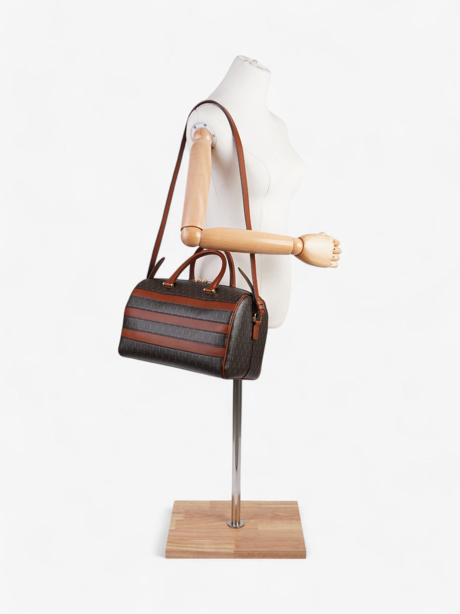 Saint Laurent Le Monogramme Duffle Bag Brown Canvas Image 2