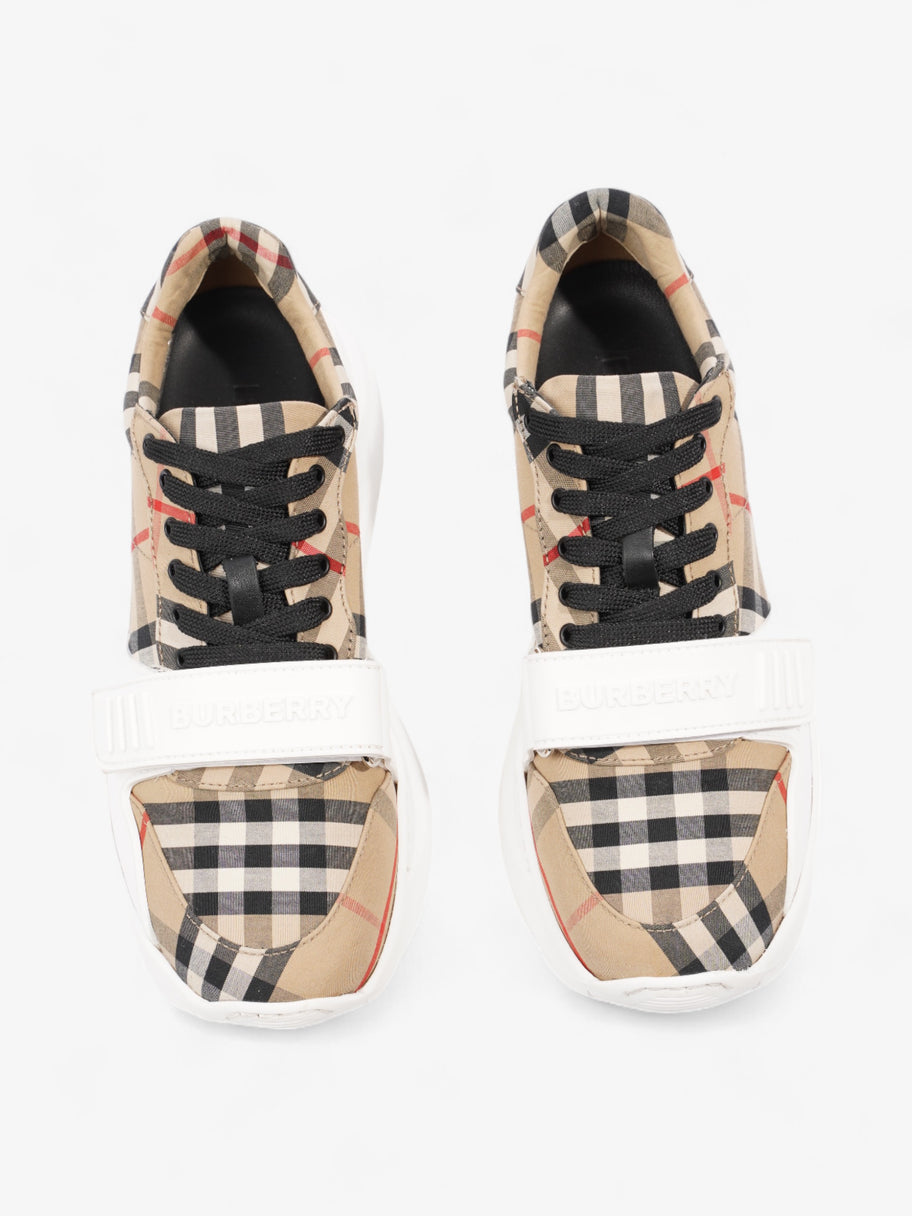 Burberry Regis Sneaker Archive Beige Cotton EU 37 UK 4 Luxe Collective