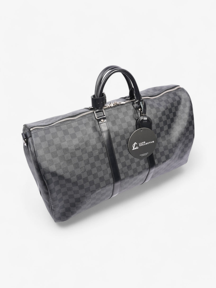 Louis Vuitton Keepall Bandouliere Damier Graphite Coated Canvas 55 Image 9