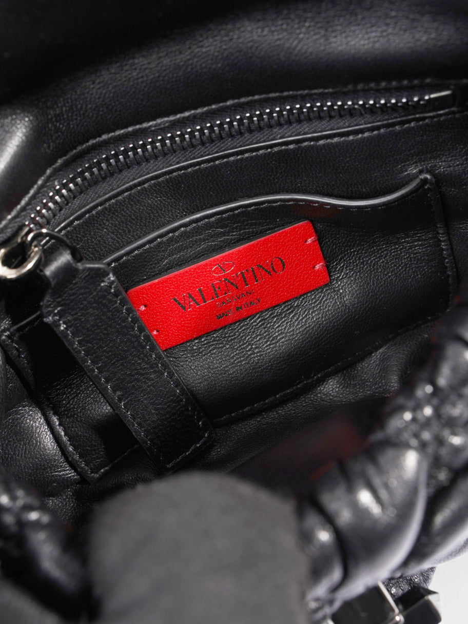 Valentino Spike Me Black Nappa Leather Image 8