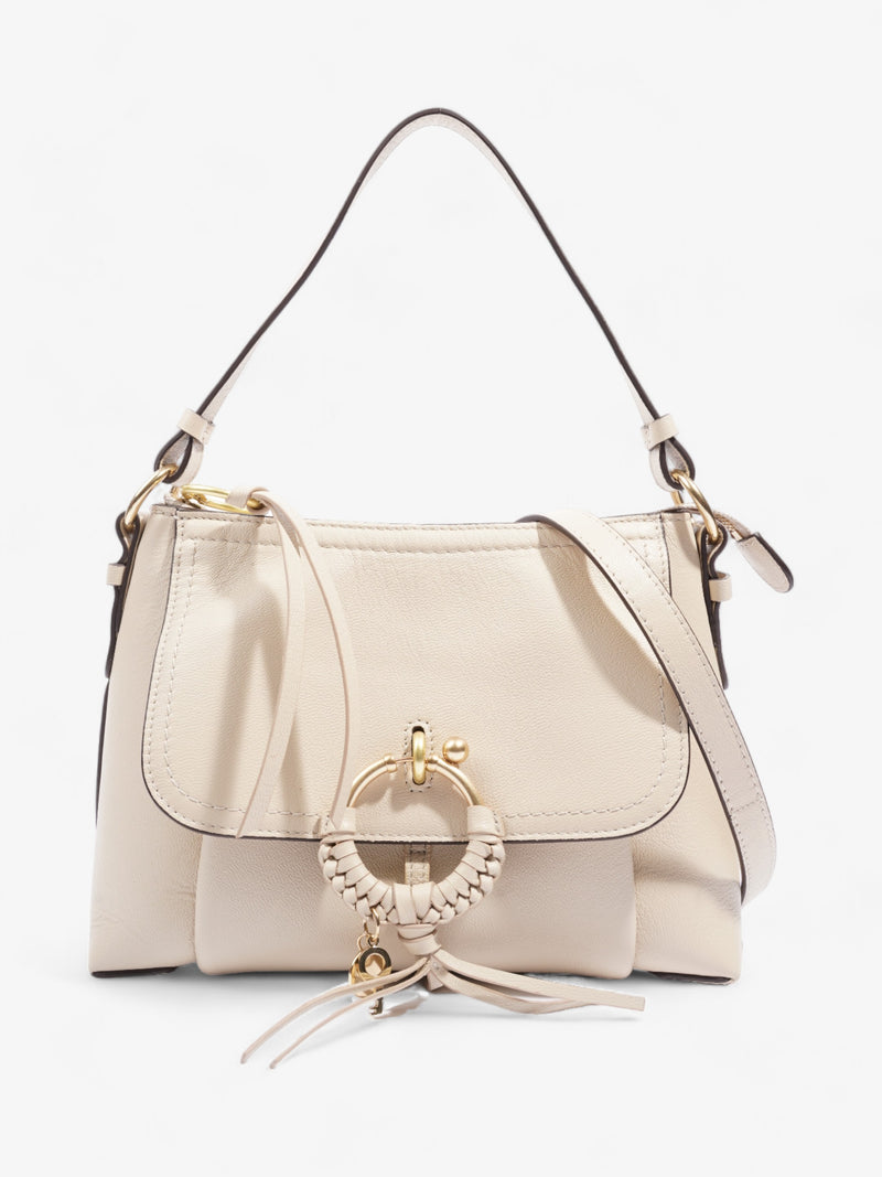  Chloe Joan Hobo Cream Leather Small