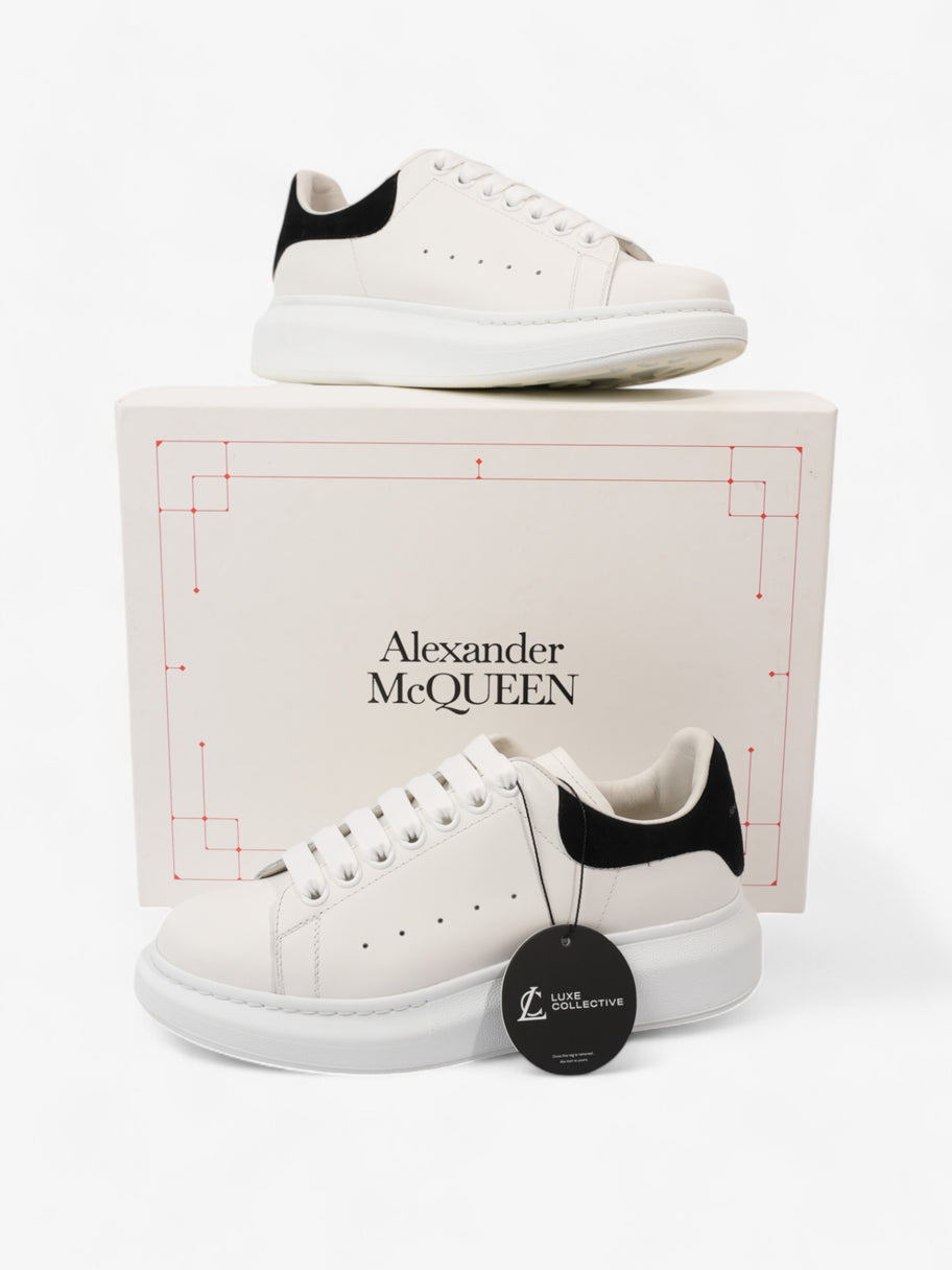 Alexander McQueen Oversized Sneakers White  / Black Tab Leather EU 37 UK 4 Image 10