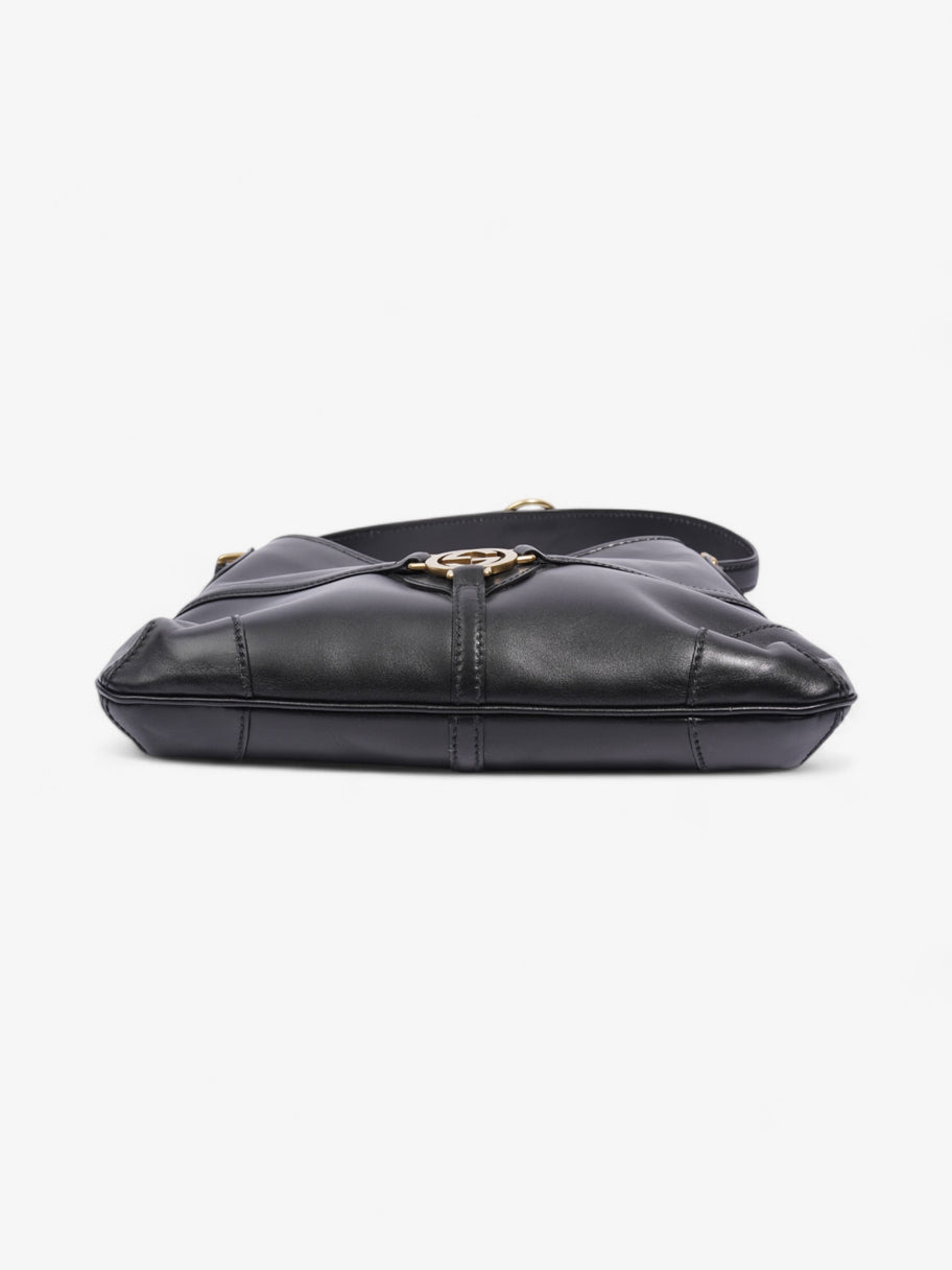 Gucci GG Reins Hobo Black Leather Image 6