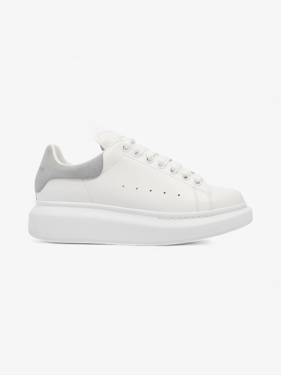 Alexander McQueen Oversized Sneakers White Grey Leather EU 38.5 UK 5 Luxe Collective