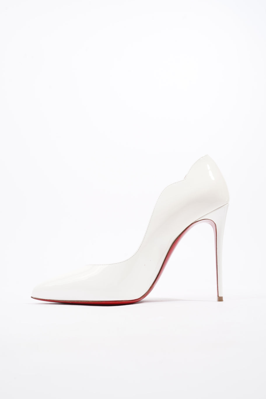 Hot chick 100 White Patent Leather EU 38 UK 5 Image 3