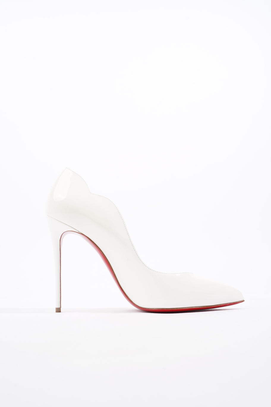 Hot chick 100 White Patent Leather EU 38 UK 5 Image 4