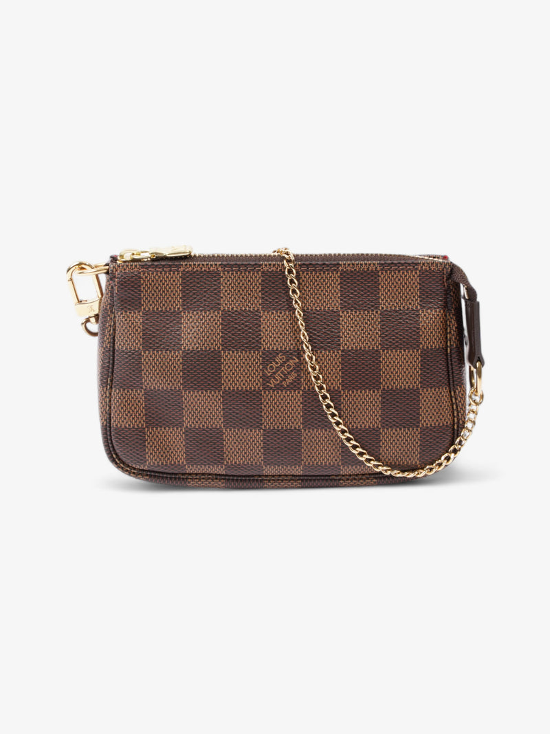  Louis Vuitton Mini Pochette Accessoires Damier Ebene Coated Canvas