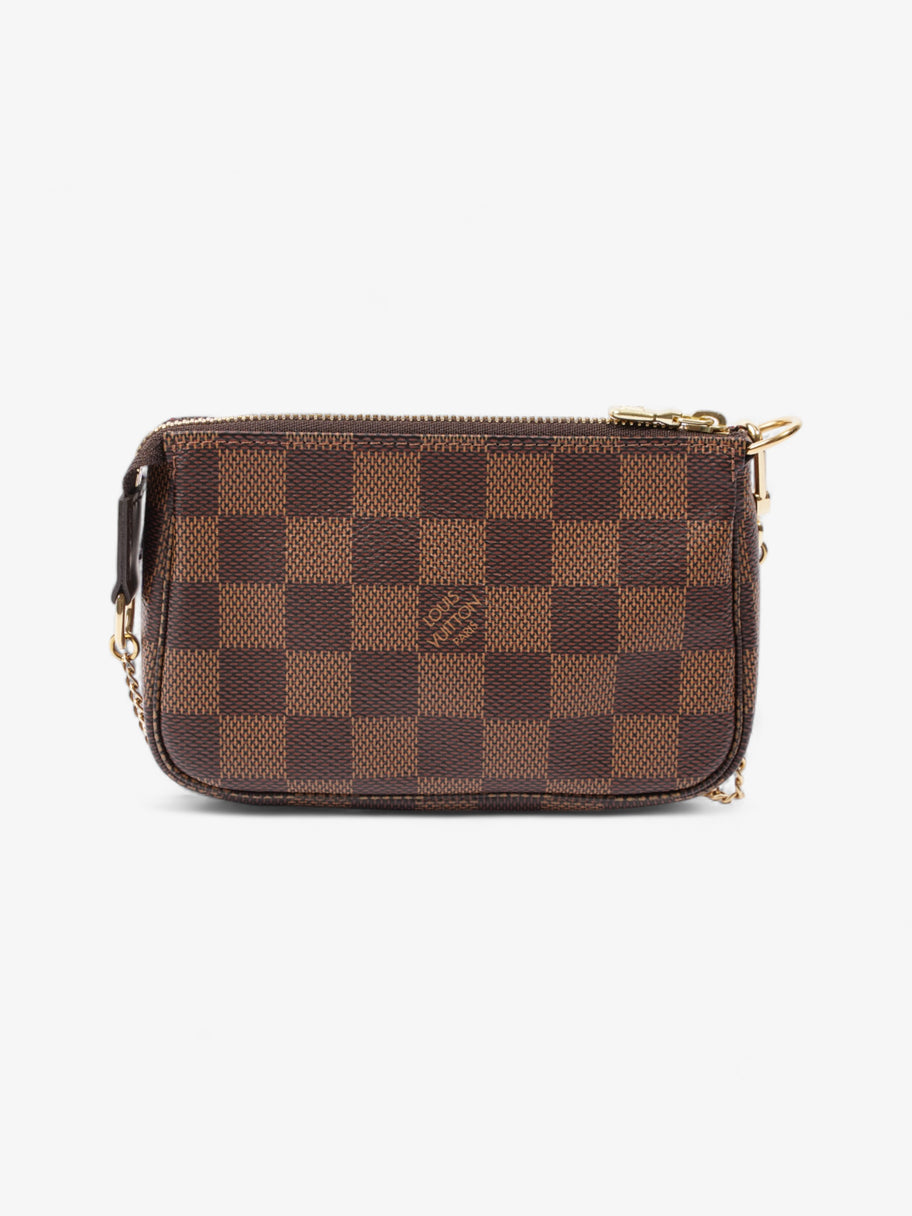 Louis Vuitton Mini Pochette Accessoires Damier Ebene Coated Canvas Image 3