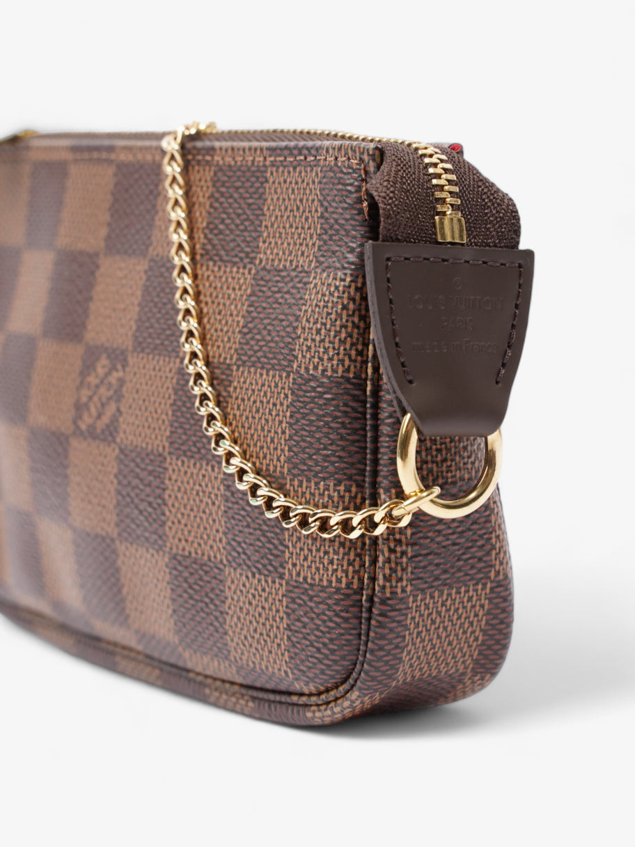 Louis Vuitton Mini Pochette Accessoires Damier Ebene Coated Canvas Image 7