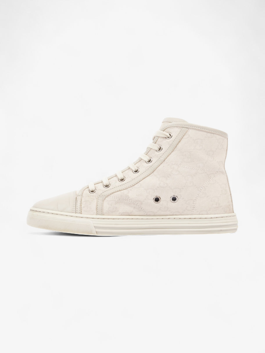 Gucci high top beige sale