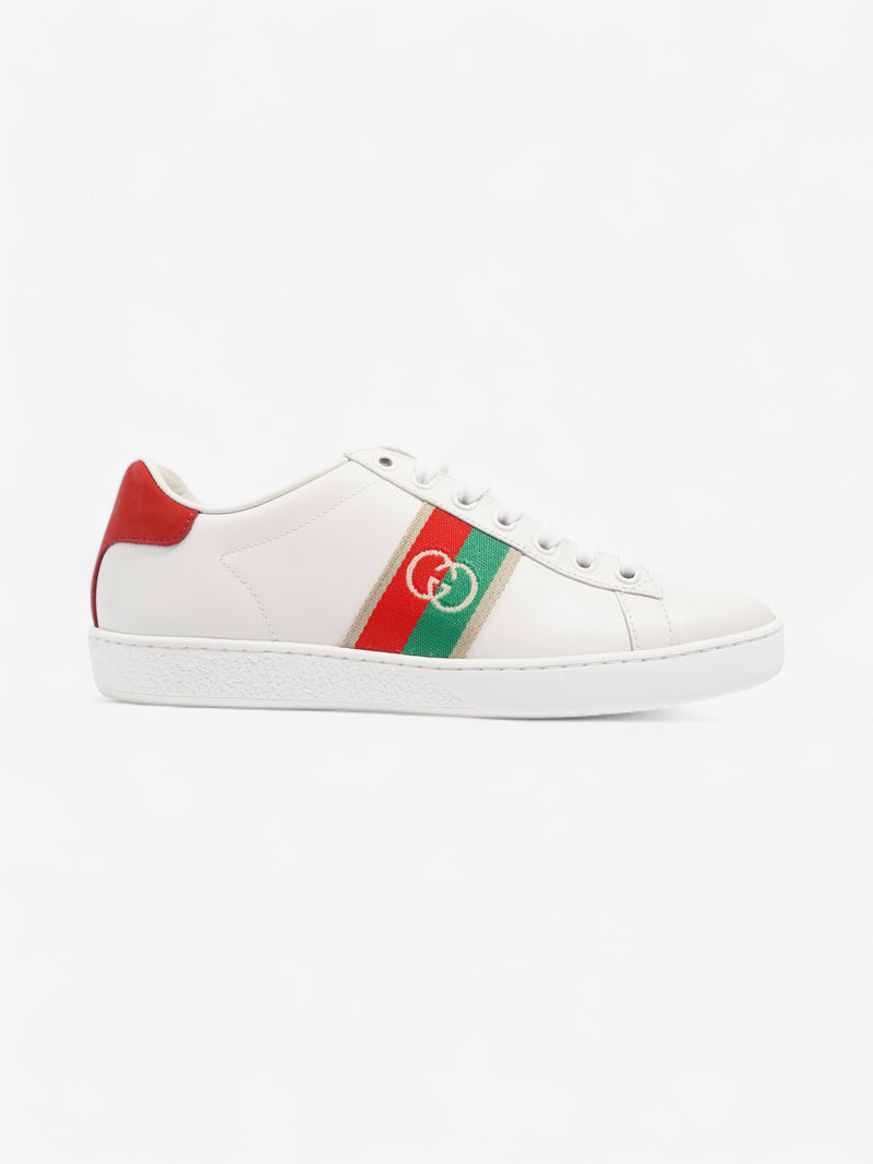  Ace Sneakers White / Red / Green Leather EU 36 UK 3