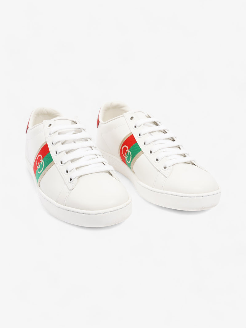  Ace Sneakers White / Red / Green Leather EU 36 UK 3