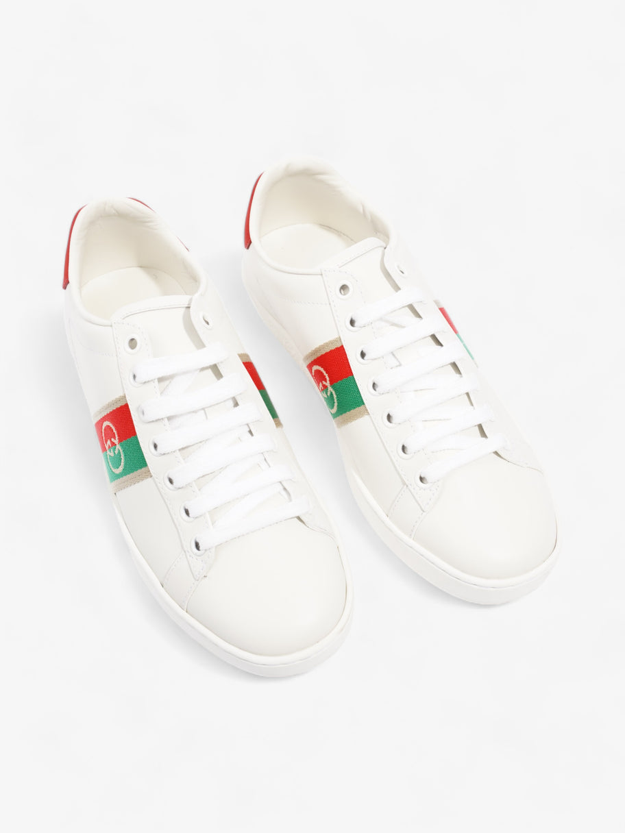 Ace Sneakers White / Red / Green Leather EU 36 UK 3 Image 8