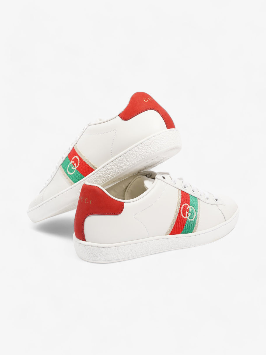 Ace Sneakers White / Red / Green Leather EU 36 UK 3 Image 9