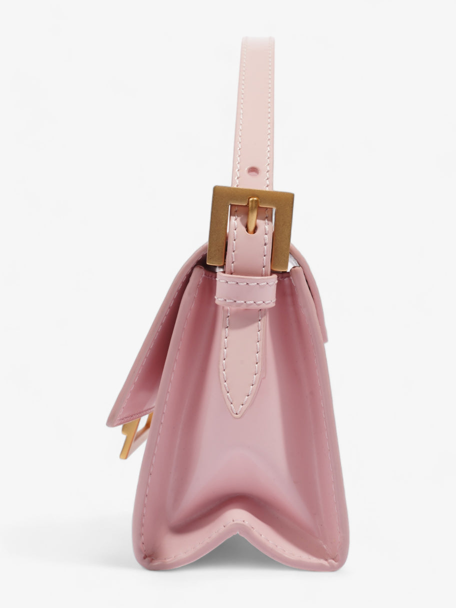 Fran Mini Shoulder Bag  Pink Patent Leather Image 3