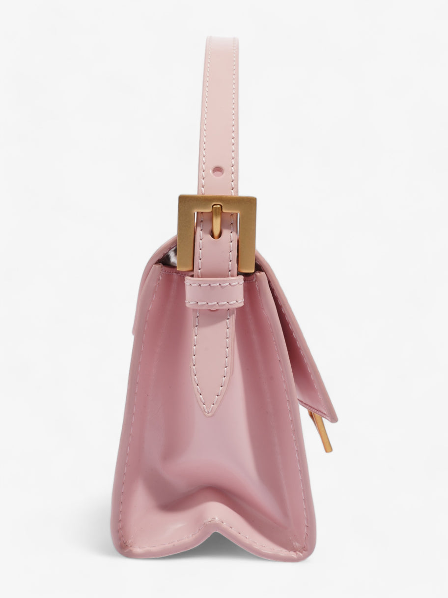 Fran Mini Shoulder Bag  Pink Patent Leather Image 5