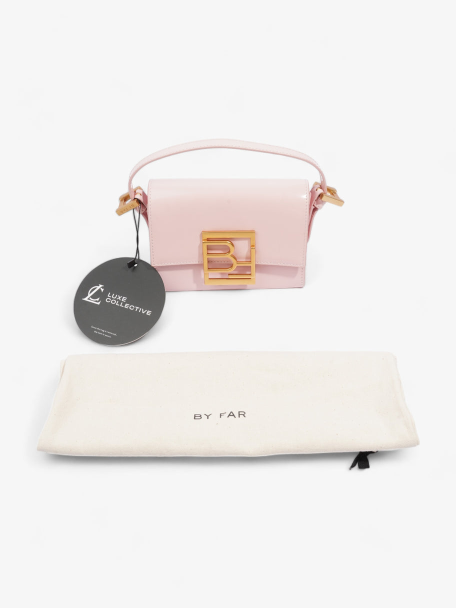 Fran Mini Shoulder Bag  Pink Patent Leather Image 8