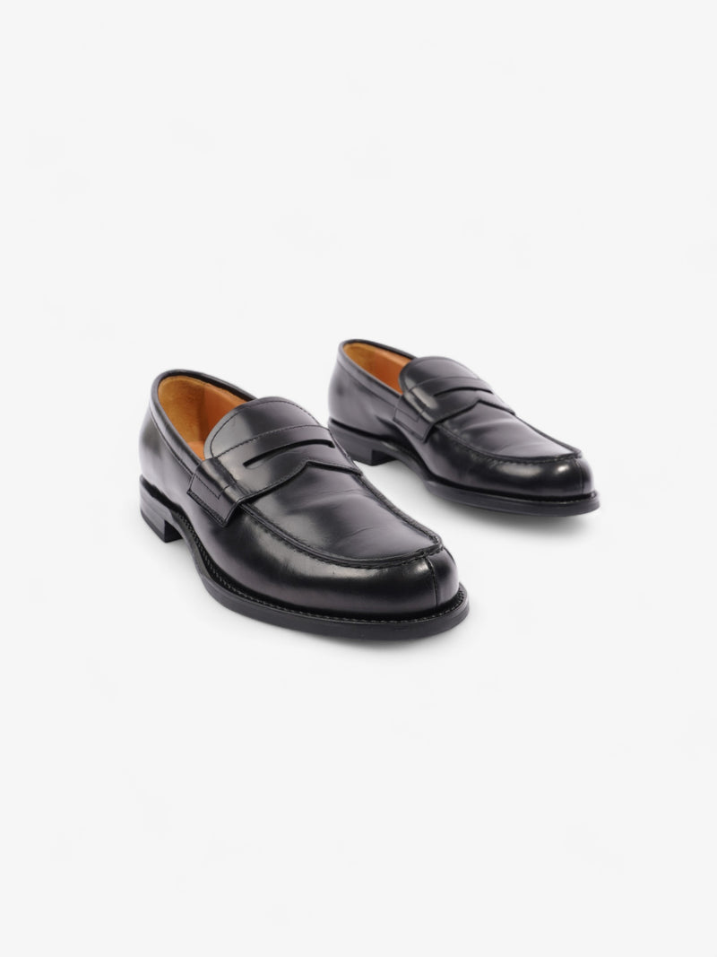  Gateshead Loafers Black Calfskin Leather EU 42.5 UK 8.5