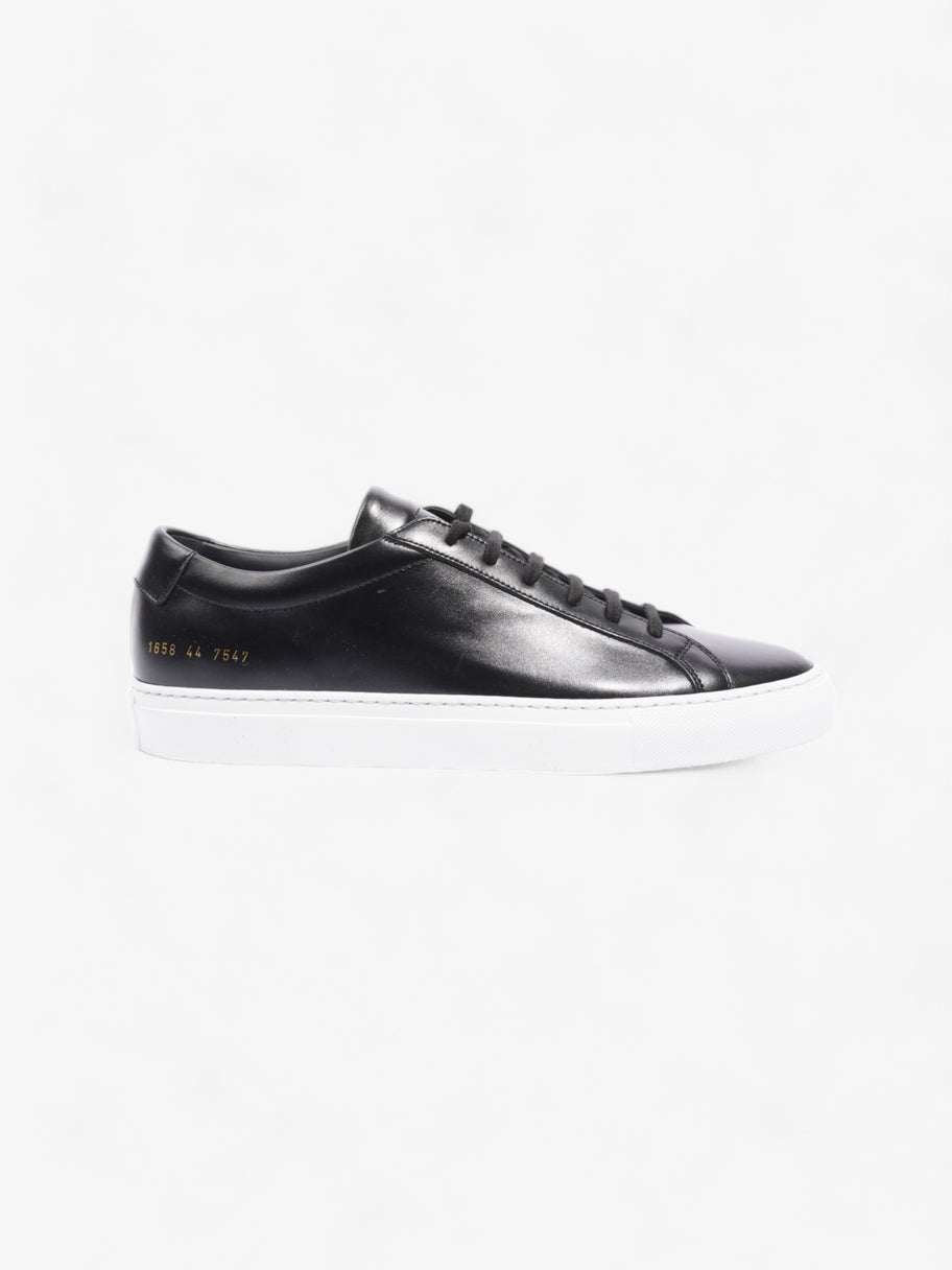 Achilles Low Sneakers Black / White Leather EU 44 UK 10 Image 1