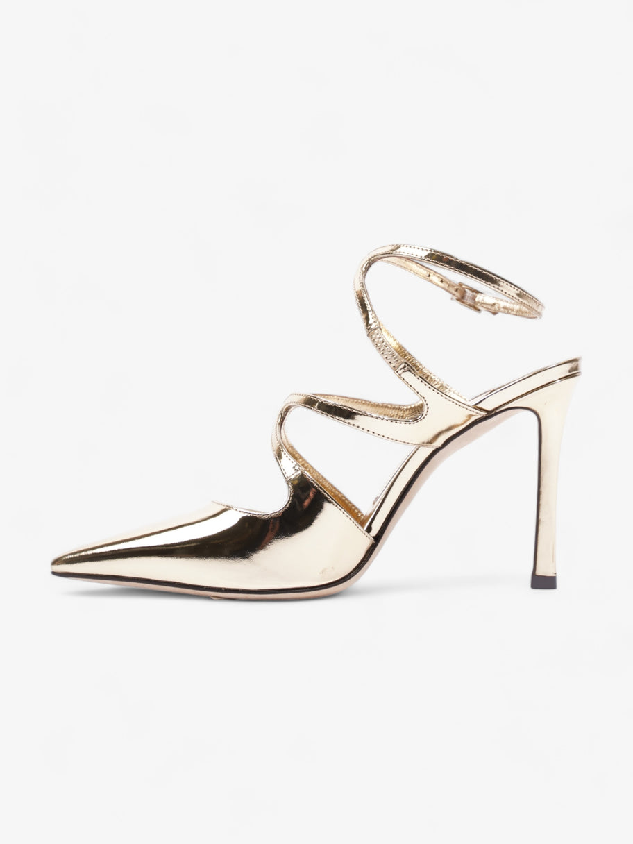 Azia Pump 95mm Gold Patent Leather EU 36 UK 3 Image 3