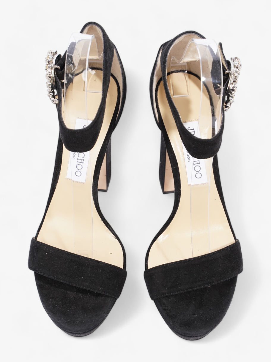 Jimmy Choo Mionne 120 120mm Black Suede EU 39 UK 6 Image 8