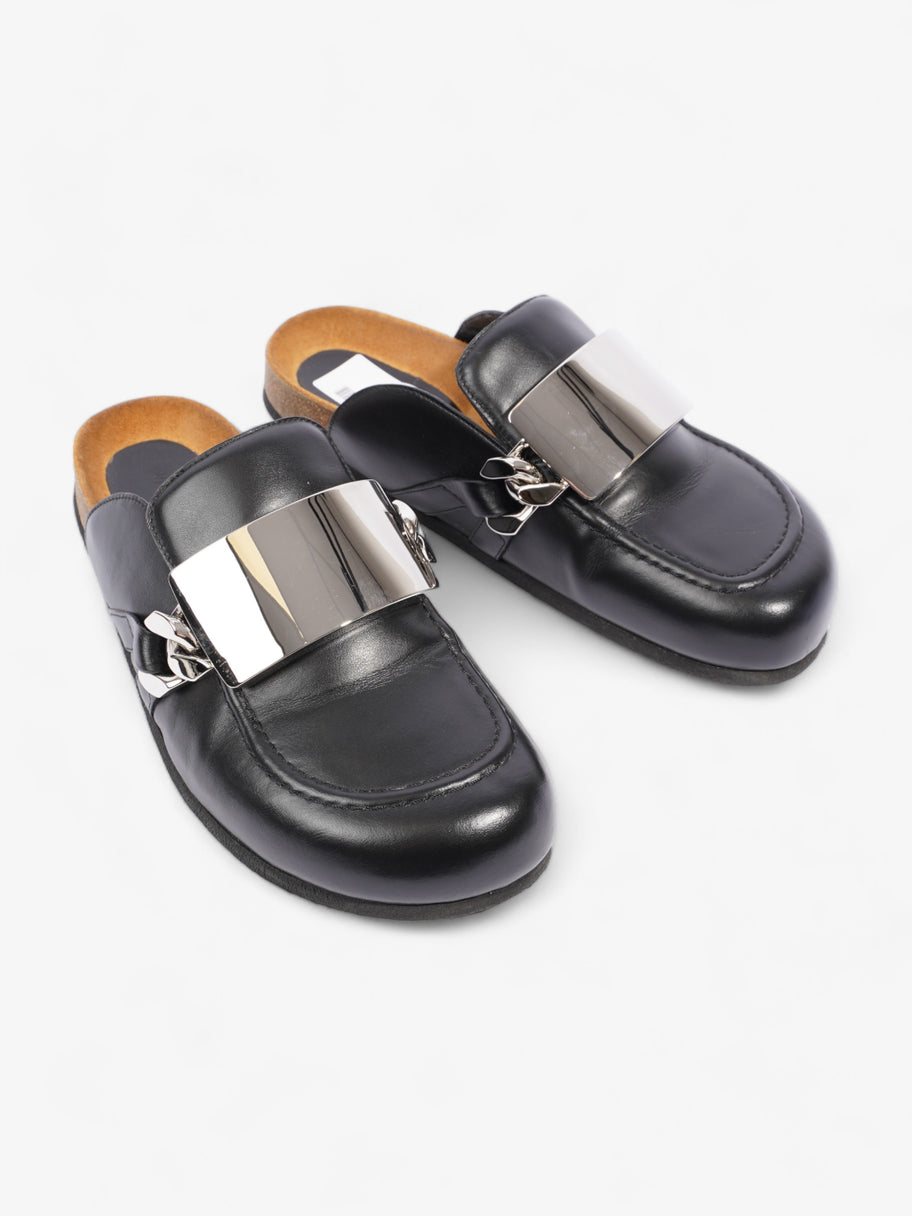 Mules Black Leather EU 42 UK 8 Image 2