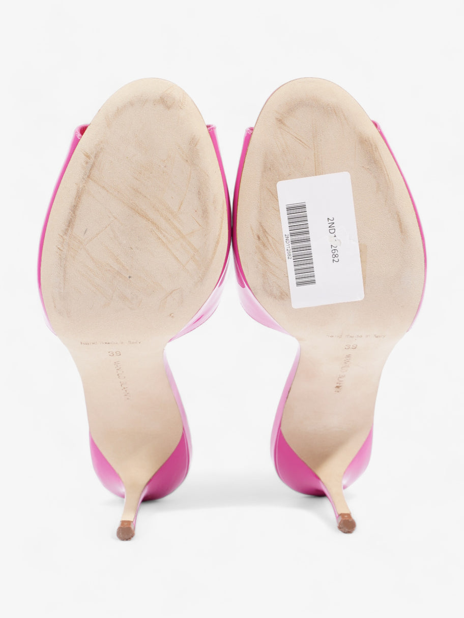 Sandals 70mm Pink Patent Leather EU 39 UK 6 Image 7