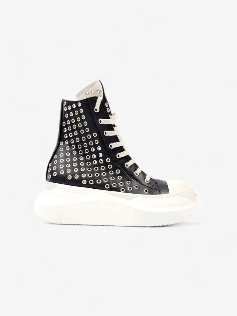  DRKSHDW Abstract High Top  Black Calfskin Leather EU 39.5 UK 6.5