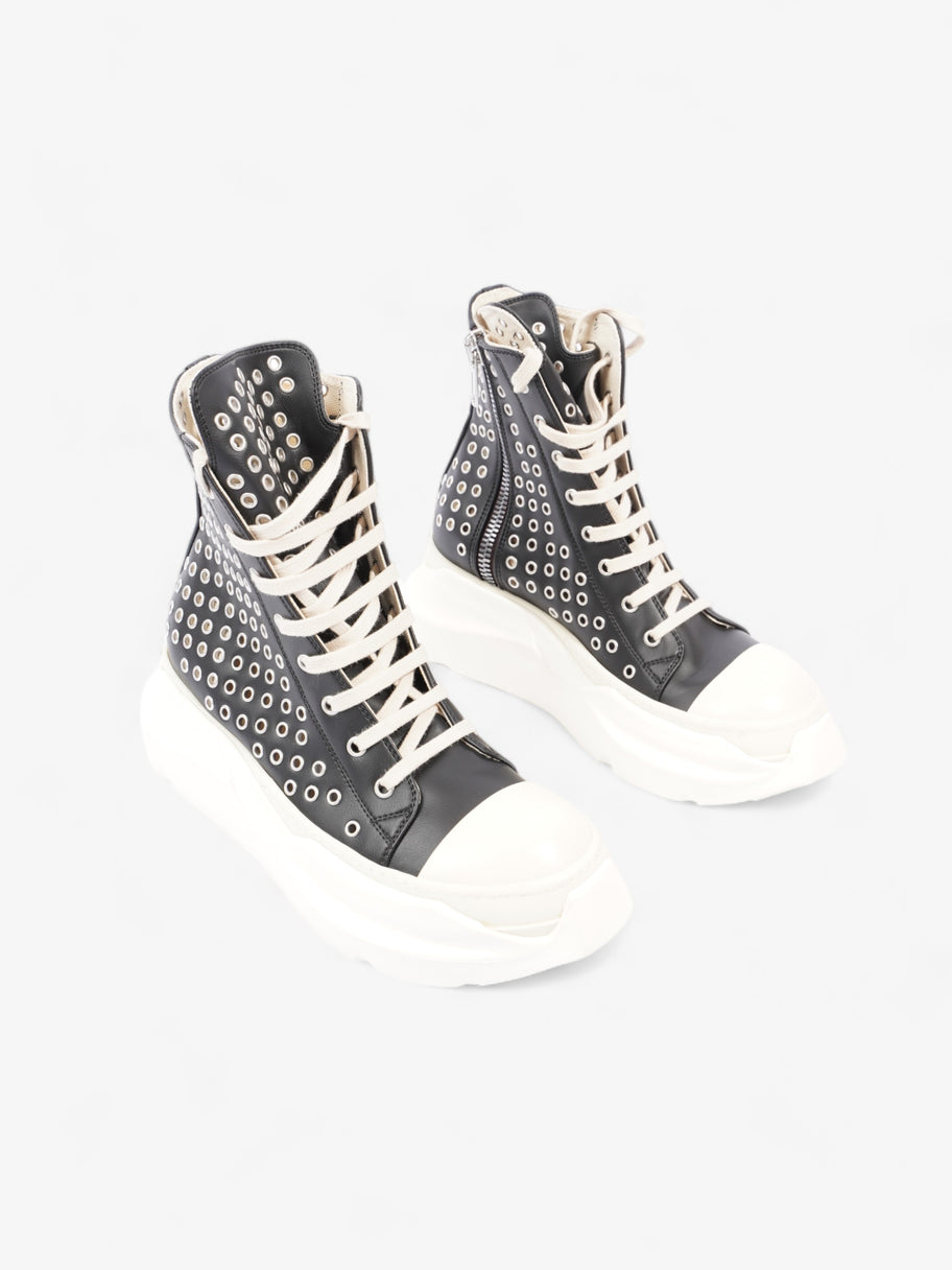 Rick Owen DRKSHDW Abstract High Top  Black Calfskin Leather EU 39.5 UK 6.5 Image 2