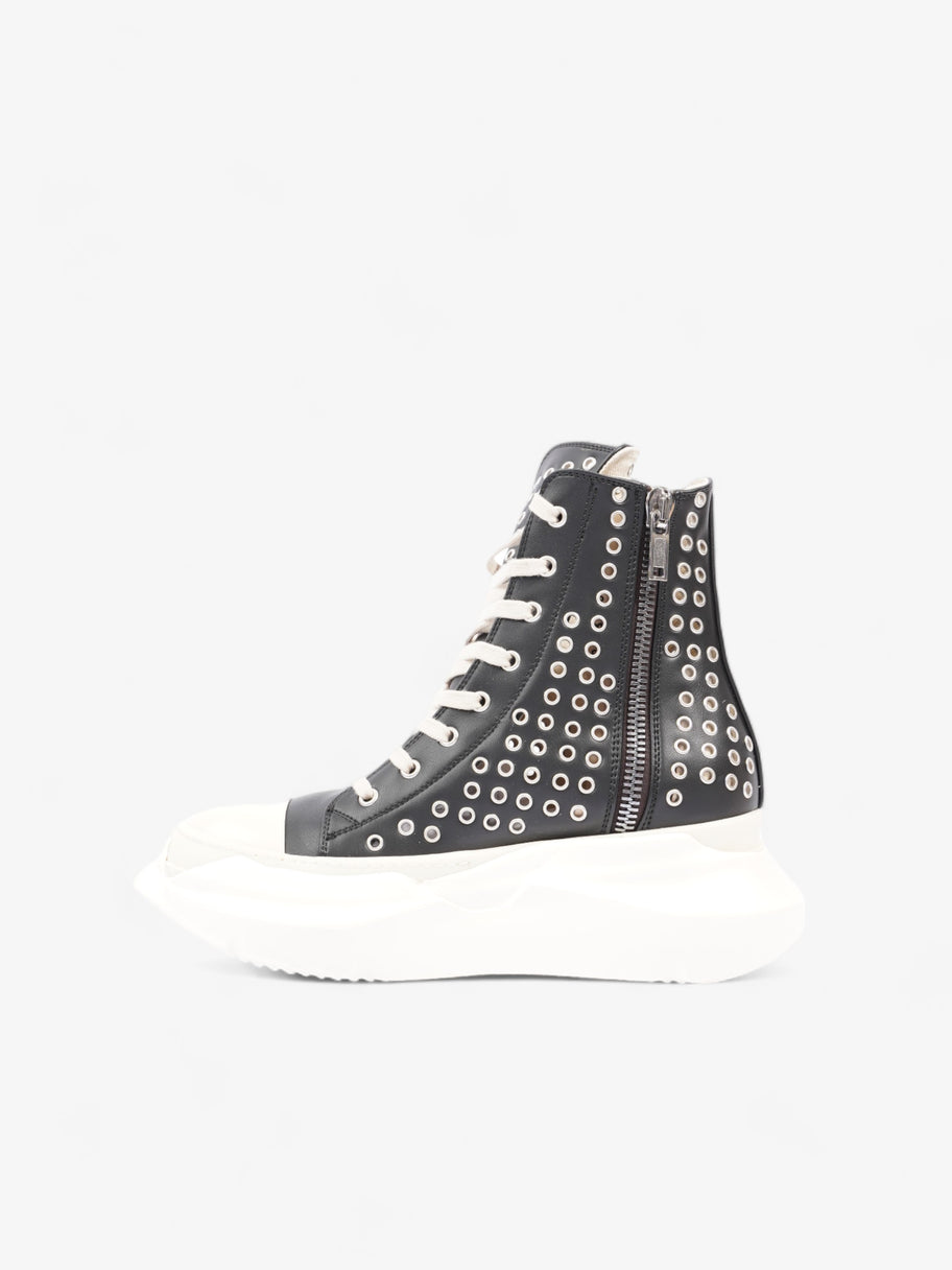 Rick Owen DRKSHDW Abstract High Top  Black Calfskin Leather EU 39.5 UK 6.5 Image 3