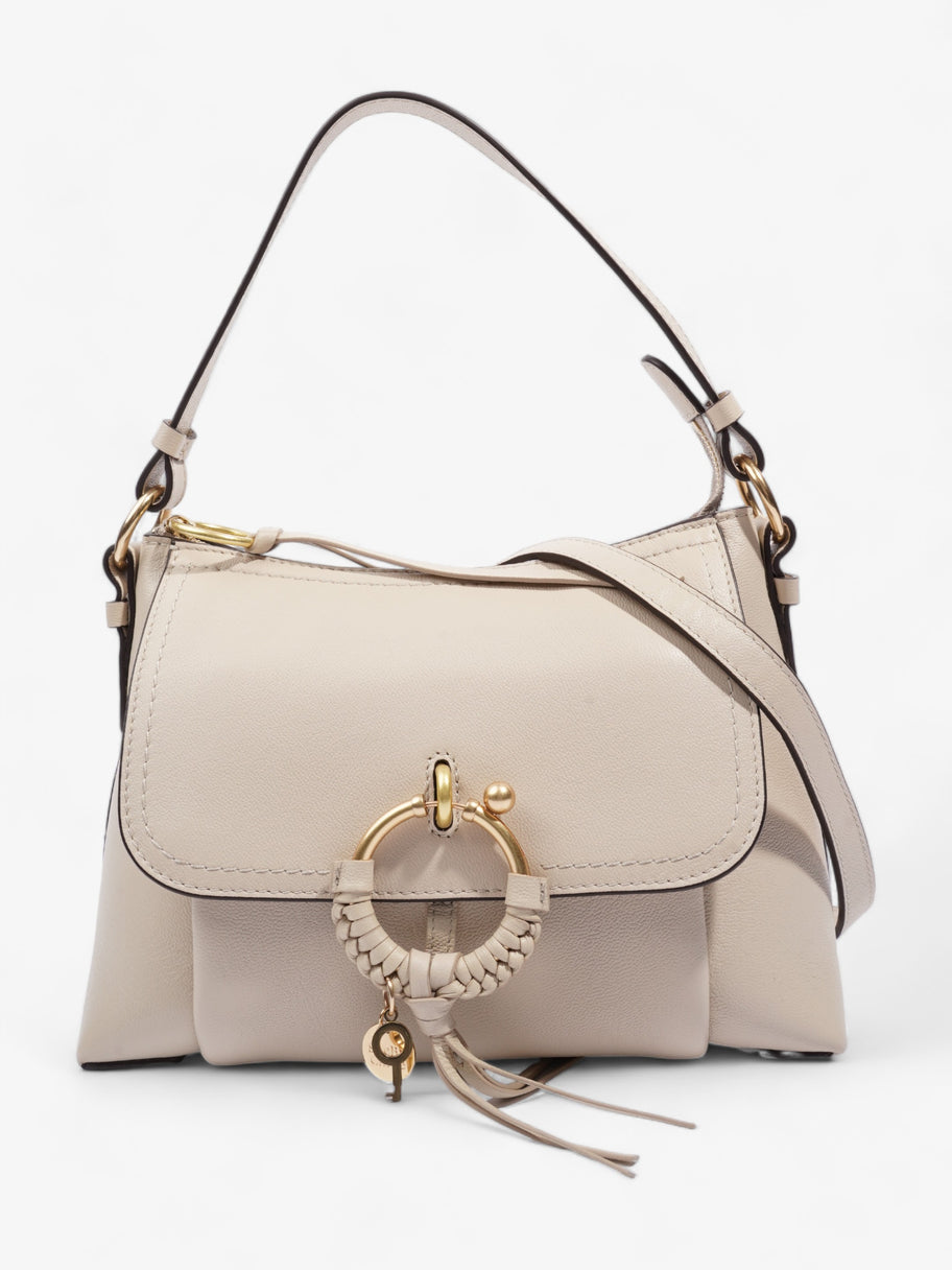 Mini Joan Crossbody Beige Leather Image 1