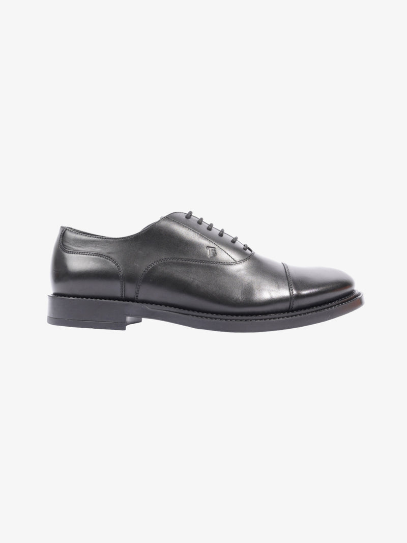  Tod's Lace-Up Smart Shoes Black Leather EU 45 UK 11