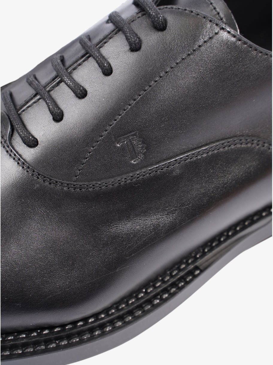 Tod's Lace-Up Smart Shoes Black Leather EU 45 UK 11 Image 9