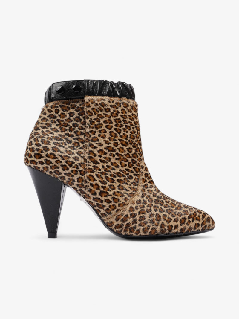  Celine Ankle Boot Leopard Pony Hair EU 36 UK 3