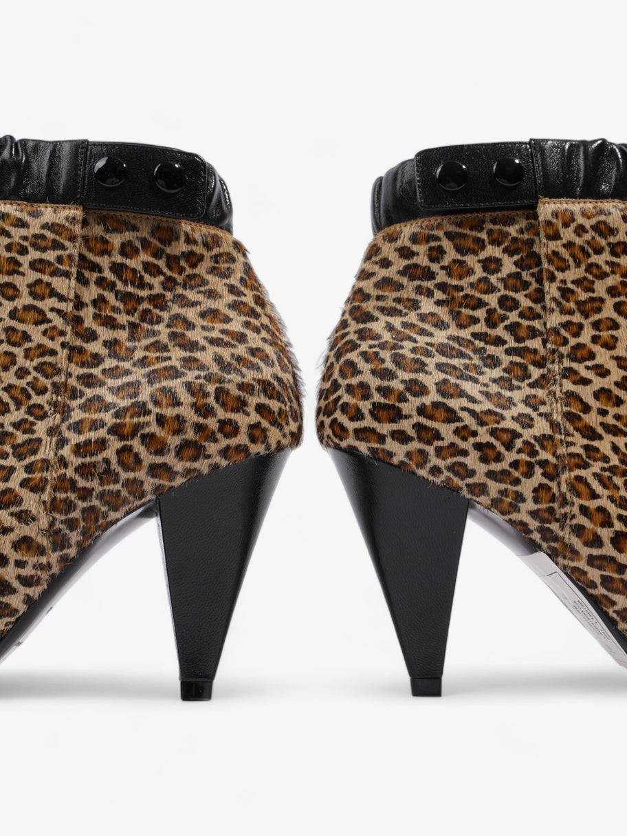 Celine Ankle Boot Leopard Pony Hair EU 36 UK 3 Image 9