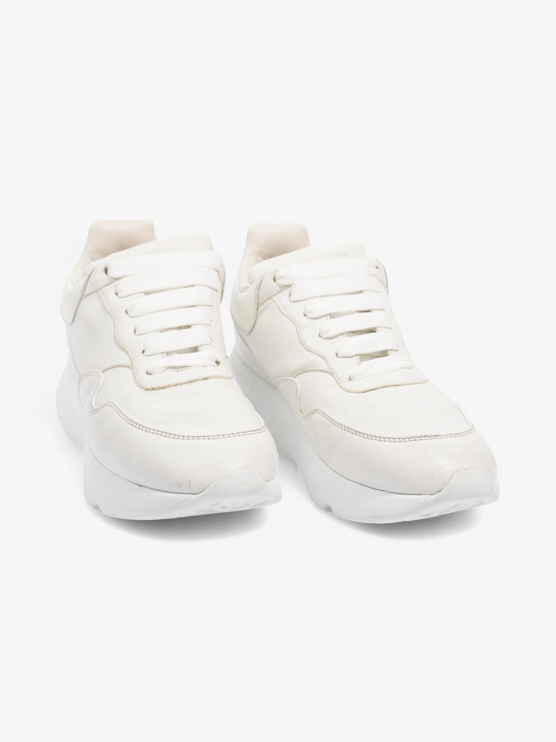  Oversized Court Sneaker White Leather EU 36.5 UK 3.5