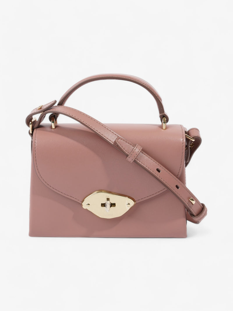  Mulberry Lana Top Handle Autumn Rose Leather Small