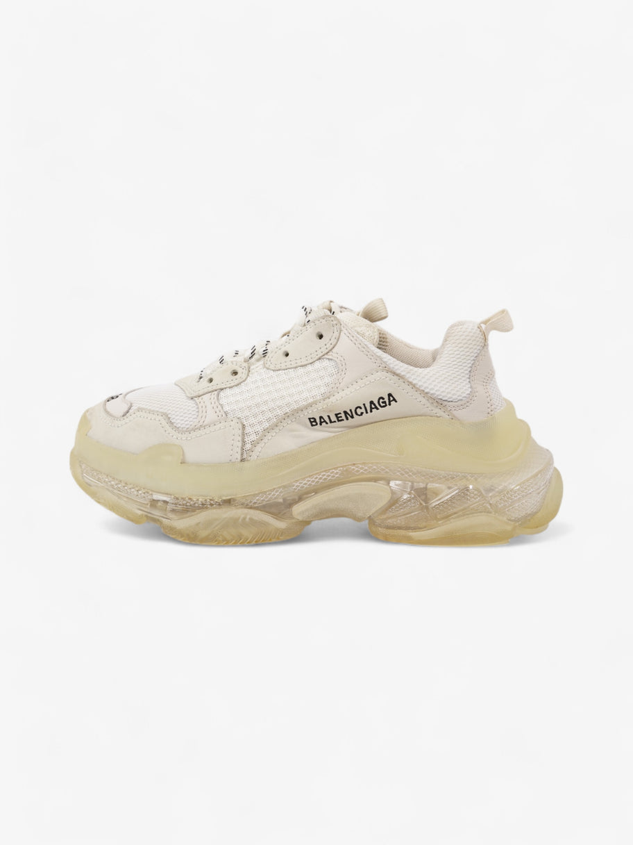 Balenciaga Triple S Clear Sole White  Mesh EU 38 UK 5 Image 5