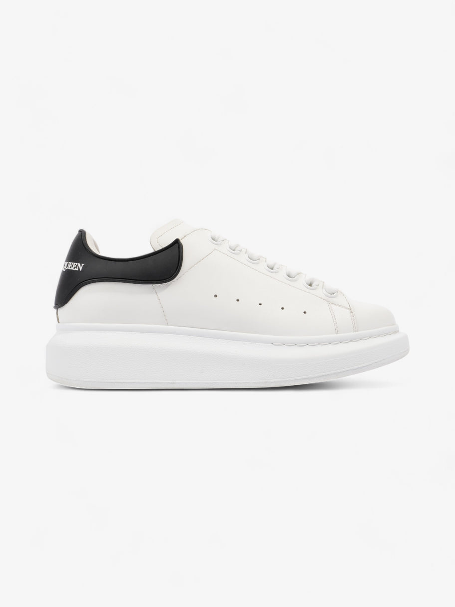 Alexander McQueen Oversized Sneakers White Black Leather EU 37 UK 4 Luxe Collective