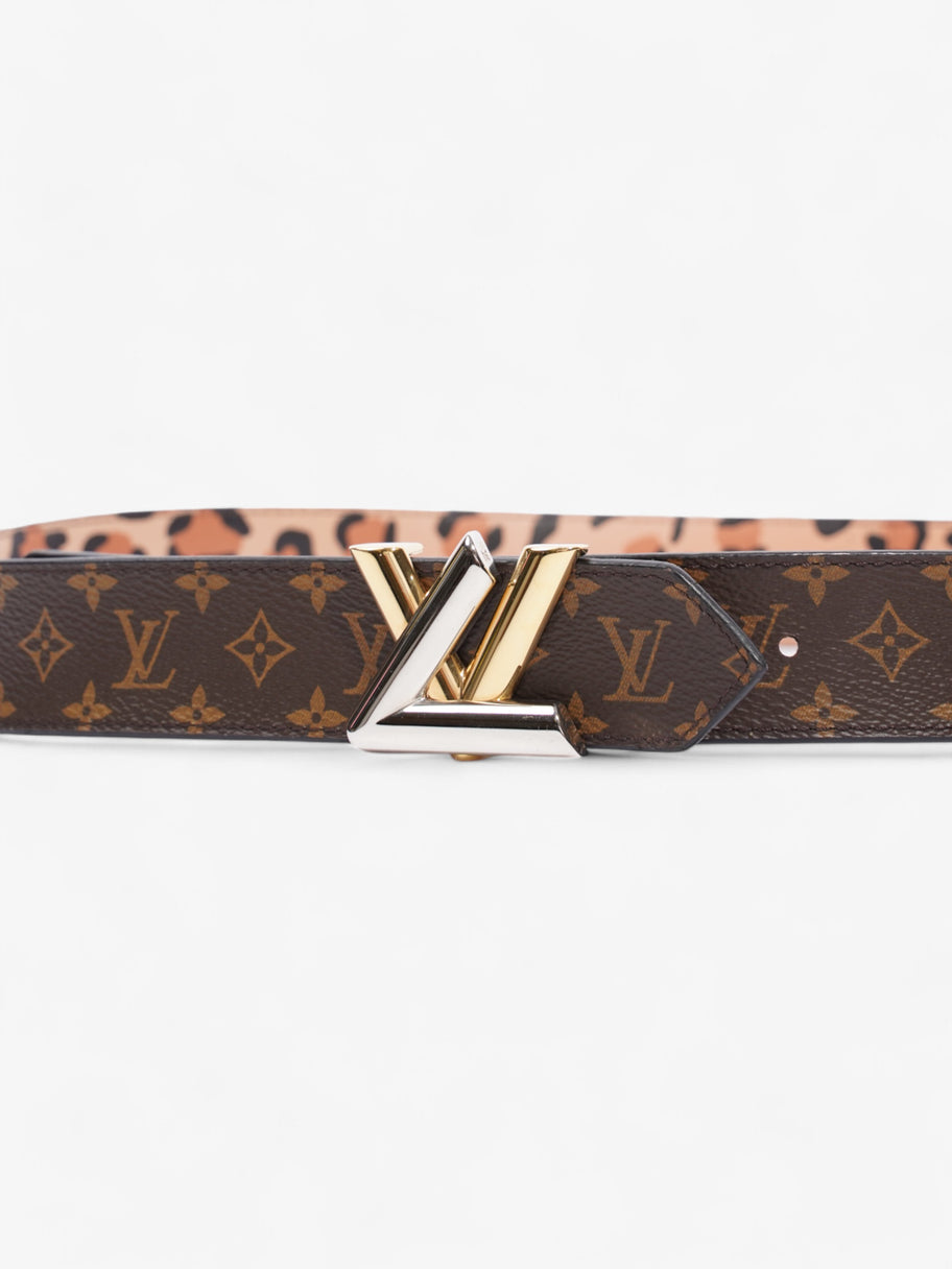 Louis Vuitton Initials Reversible Belt Monogram / Leopard Canvas 109cm Image 2