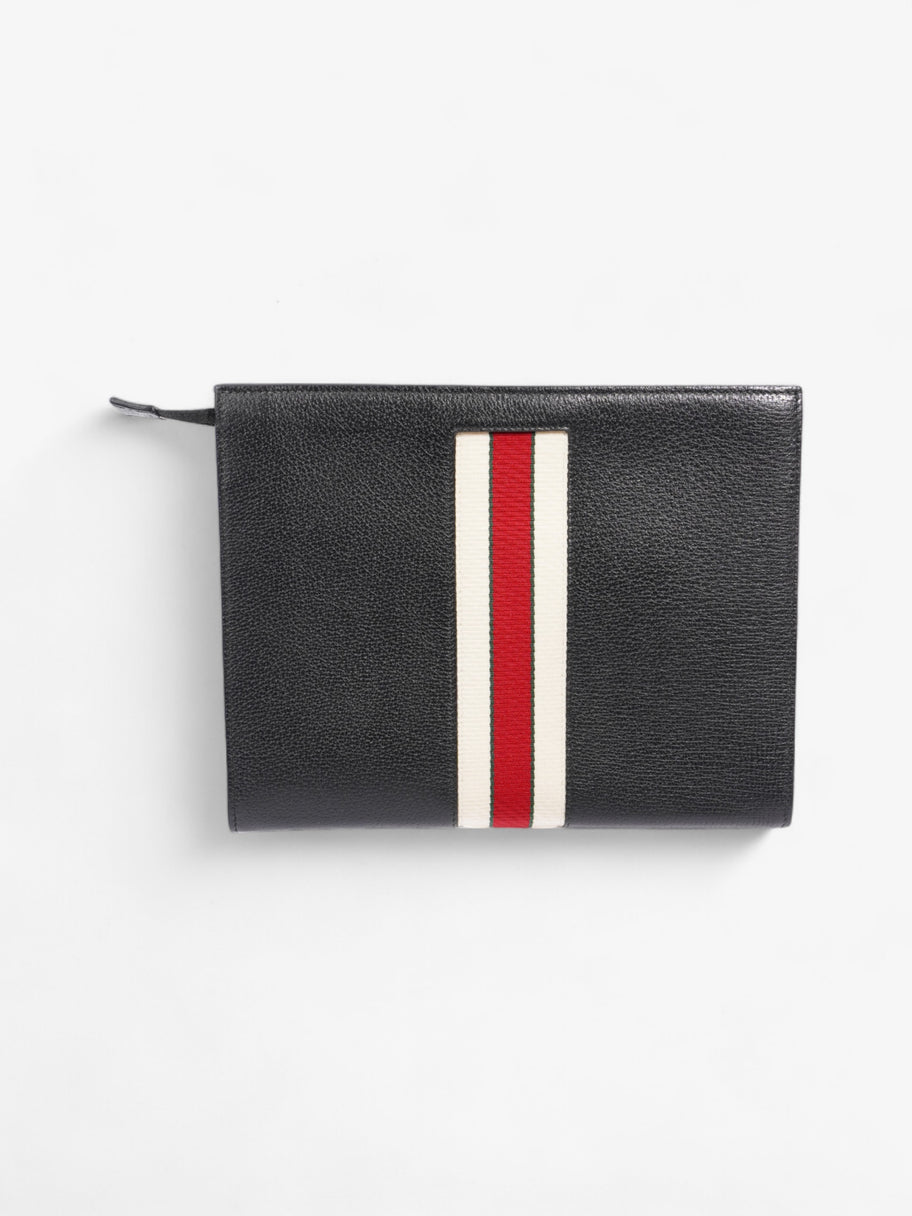 Gucci Clutch Pouch Black / Cream Red Image 4