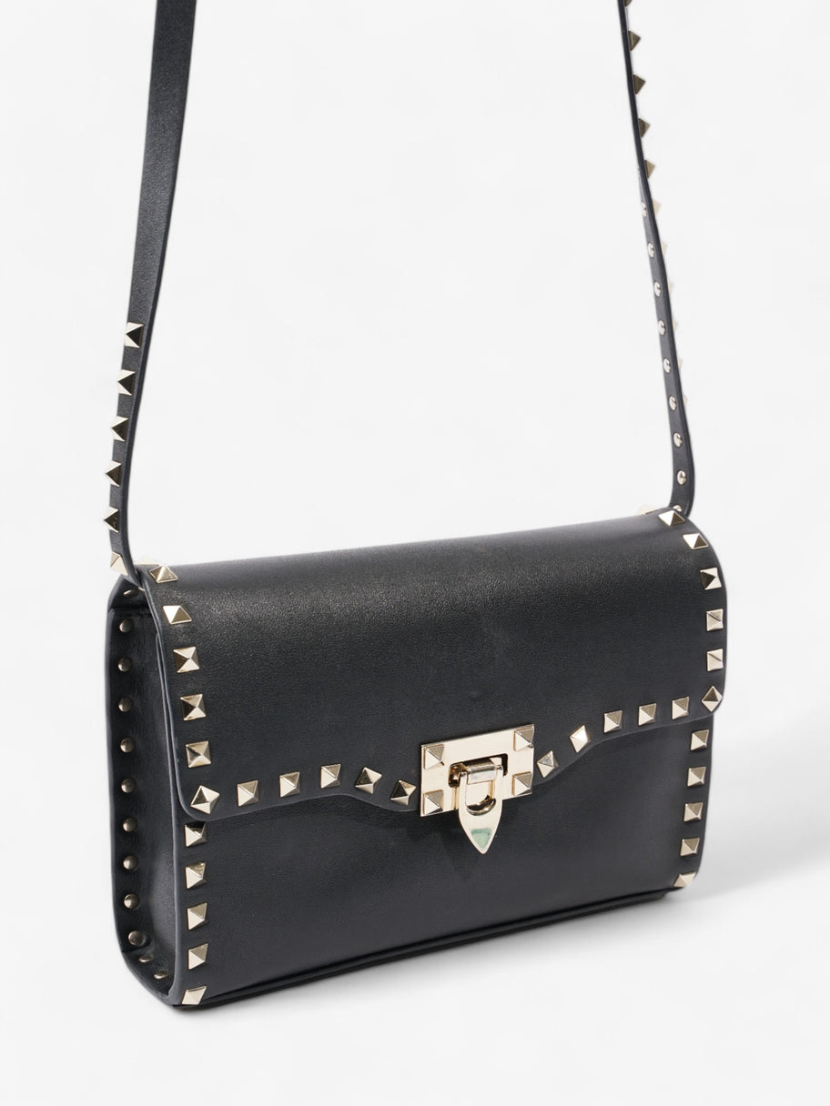 Valentino Rockstud Bag Black Calfskin Leather Medium Image 7