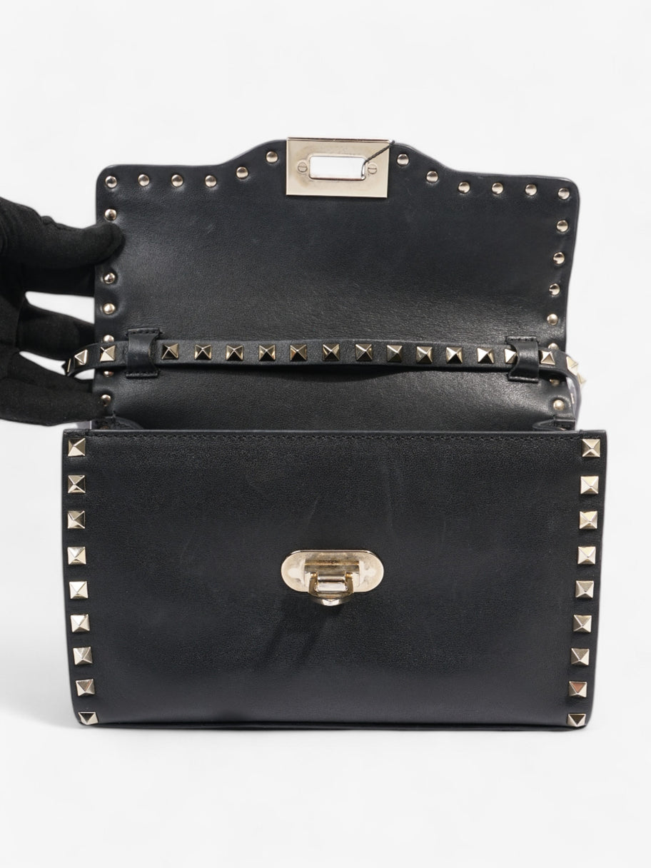 Valentino Rockstud Bag Black Calfskin Leather Medium Image 8