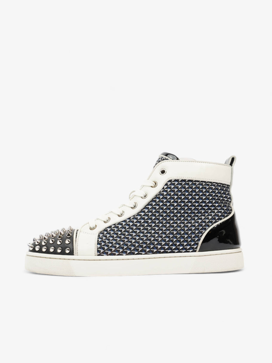 Louis Junior Spikes High-tops White / Navy / Black Leather EU 40.5 UK 6.5 Image 5