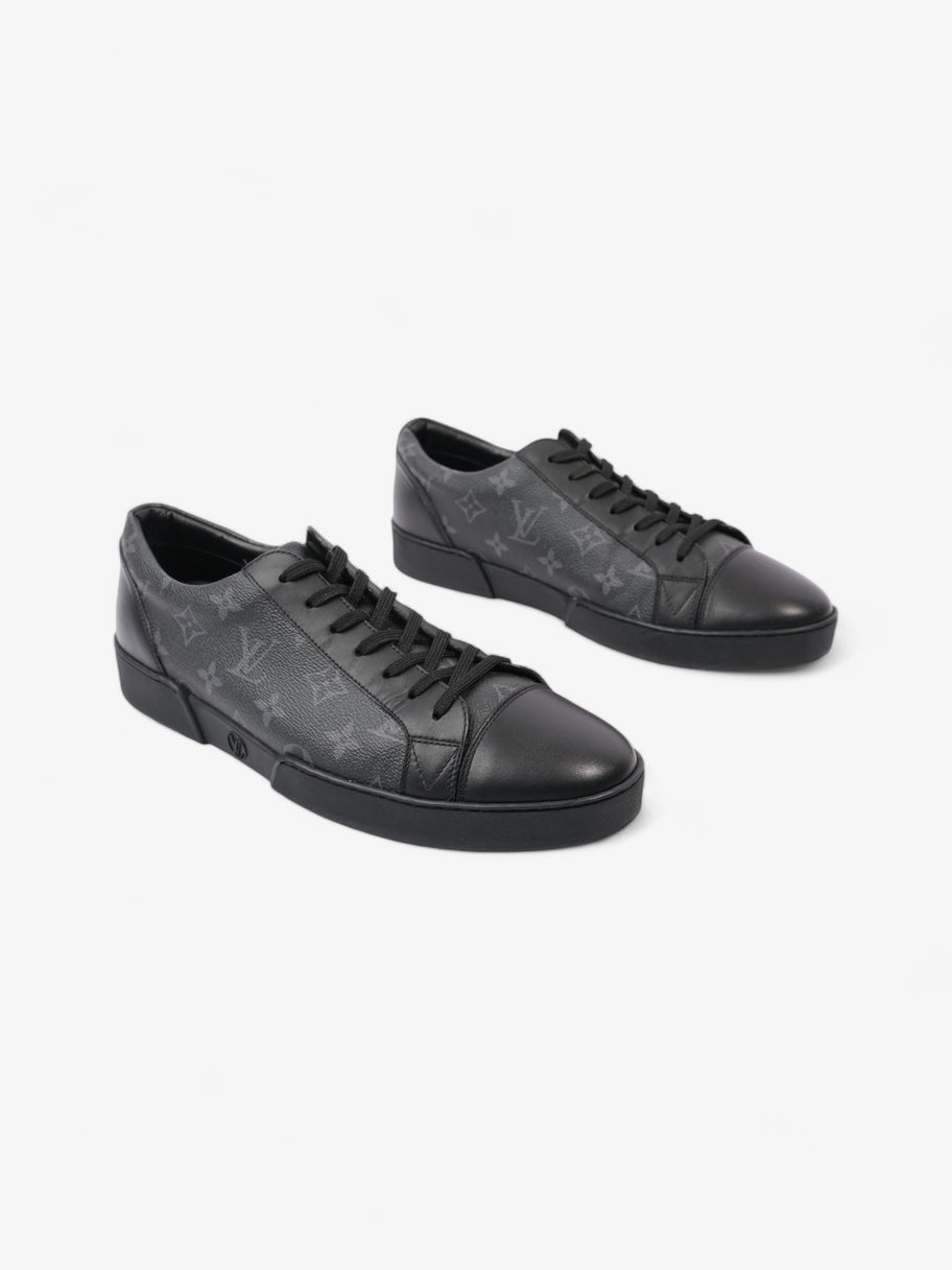 Louis Vuitton Match Up Sneakers Black / Grey Leather EU 42.5 UK 8.5 Image 2