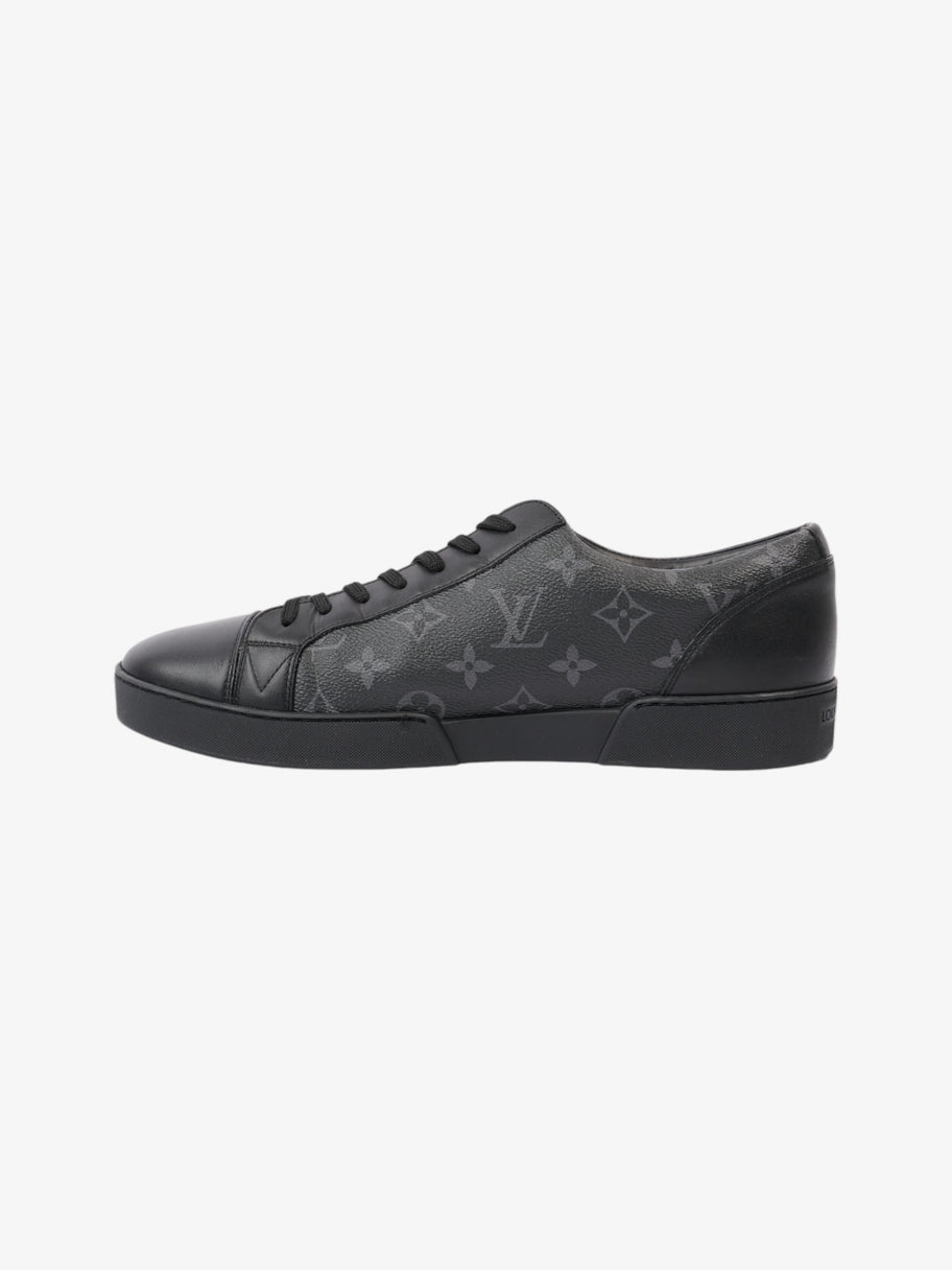 Louis Vuitton Match Up Sneakers Black / Grey Leather EU 42.5 UK 8.5 Image 3