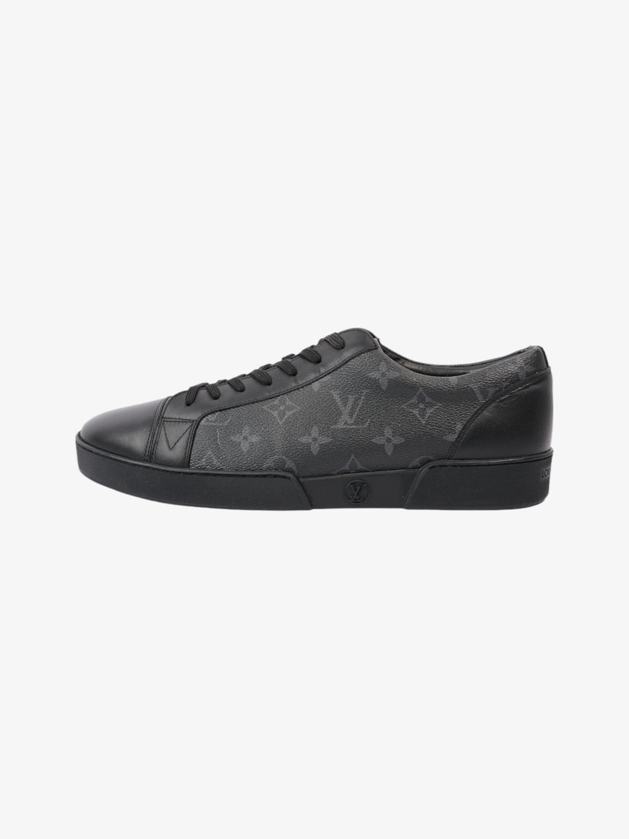 Louis Vuitton Match Up Sneakers Black / Grey Leather EU 42.5 UK 8.5 Image 5